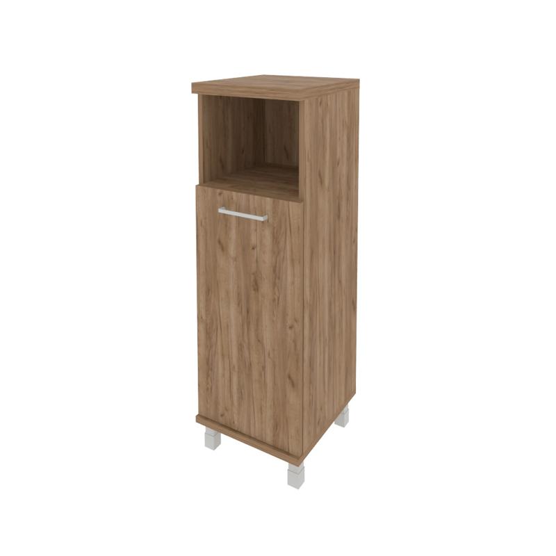 Фёст Шкаф средний узкий правый KSU-2.1 (R) Дуб Табак 401*432*1260