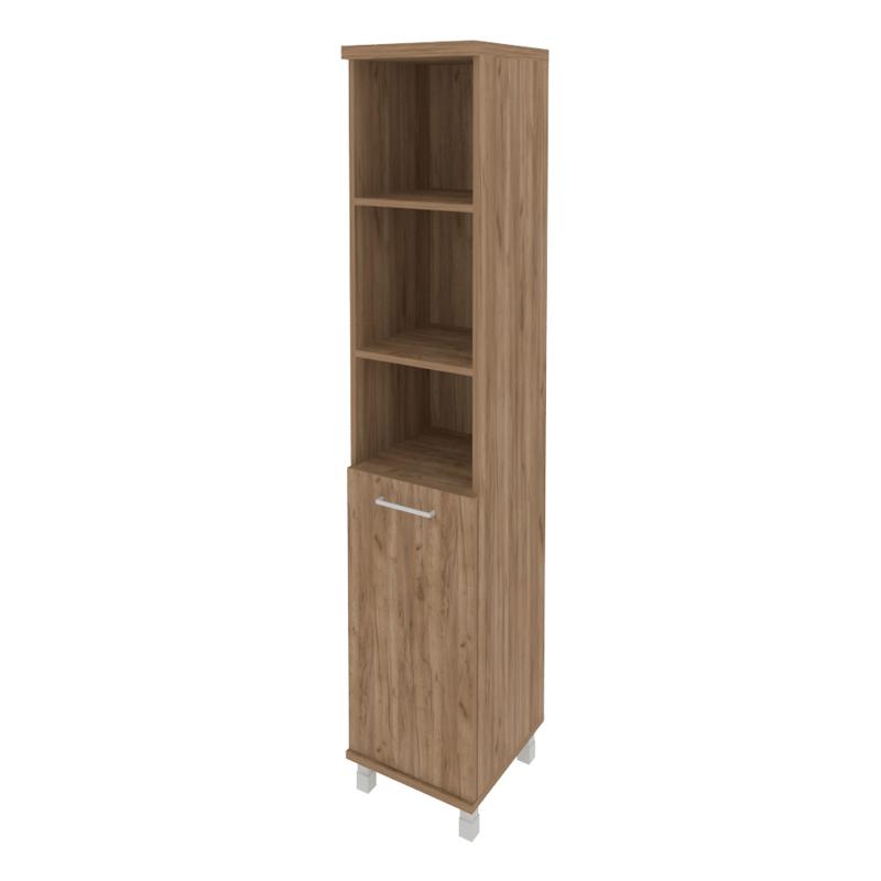Фёст Шкаф высокий узкий правый KSU-1.1 (R) Дуб Табак 401*432*2060