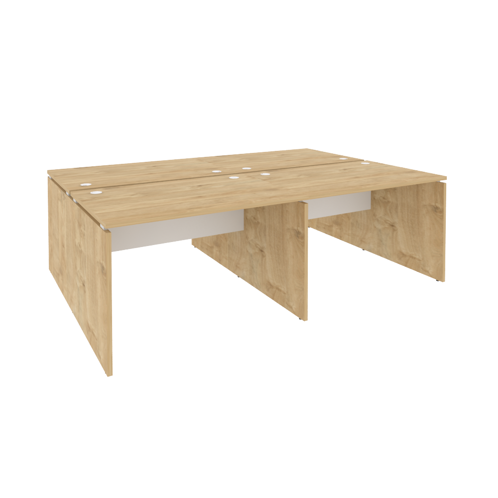 Оникс Рабочая станция O.D.RS-4.2.8 Тиквуд Светлый/Белый Бриллиант 2360*1635*750