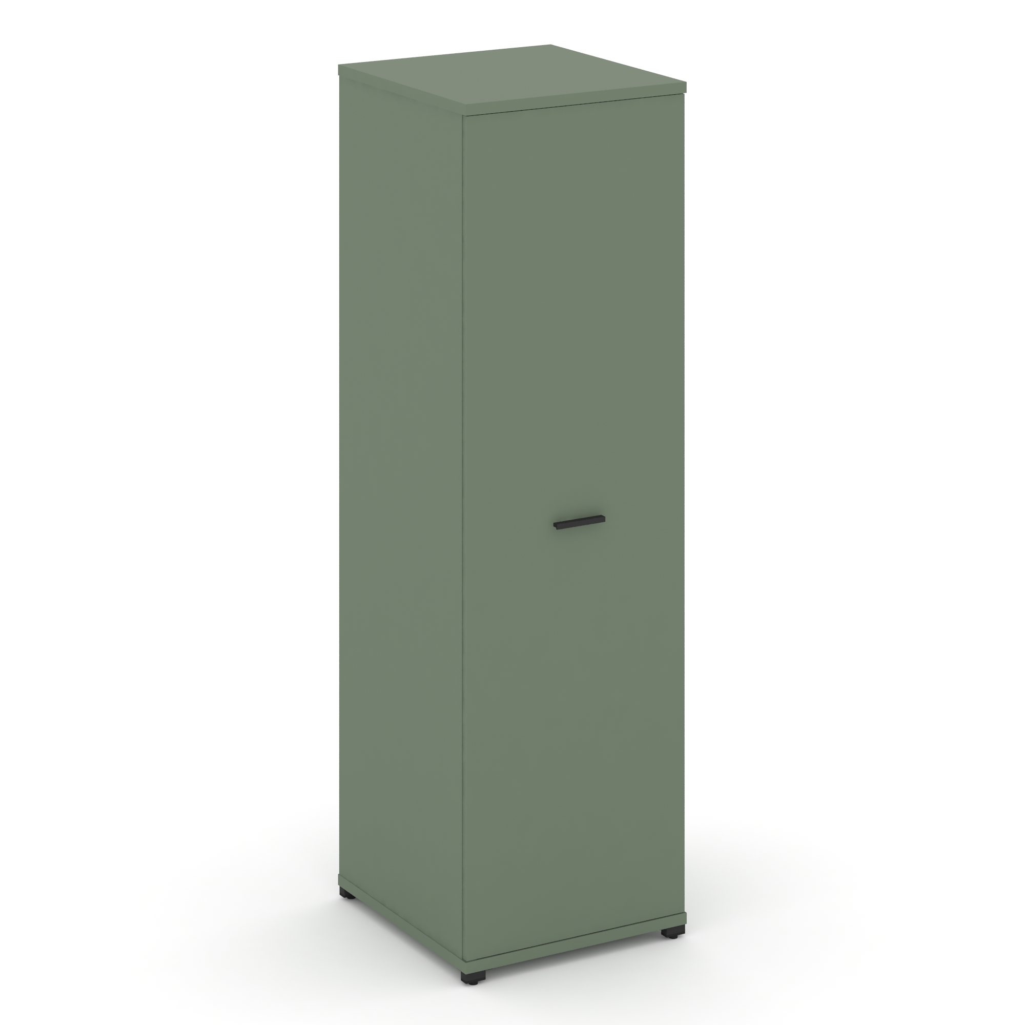 Концепт Гардероб узкий глубокий CN.GB-003 B Кобо/Металл Черный 570*600*1922