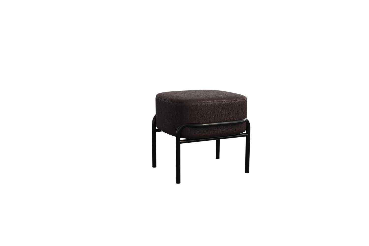 Флекс Пуф FLX-4 Latte Lux 405/Металл Черный