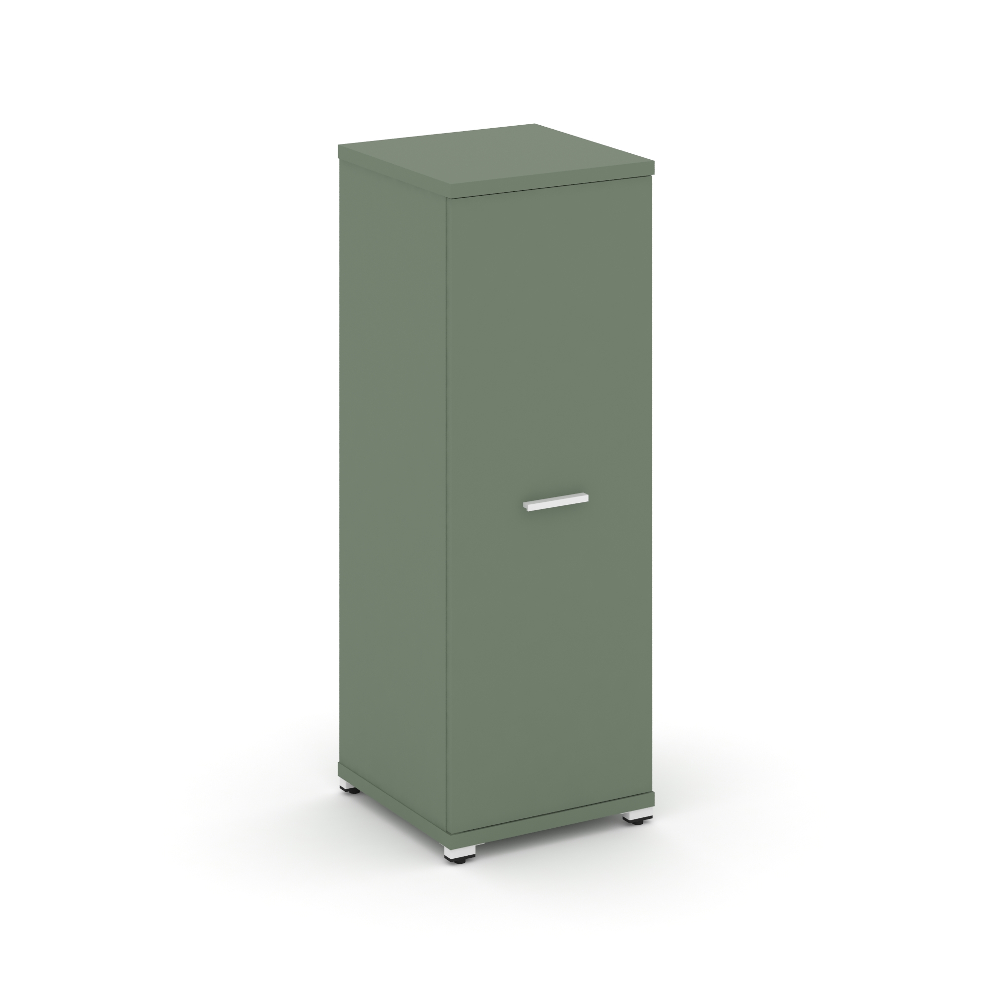 Концепт Шкаф 1 узкая секция, 3 ниши CN.STU-316 W Кобо/Металл Белый 420*420*1186