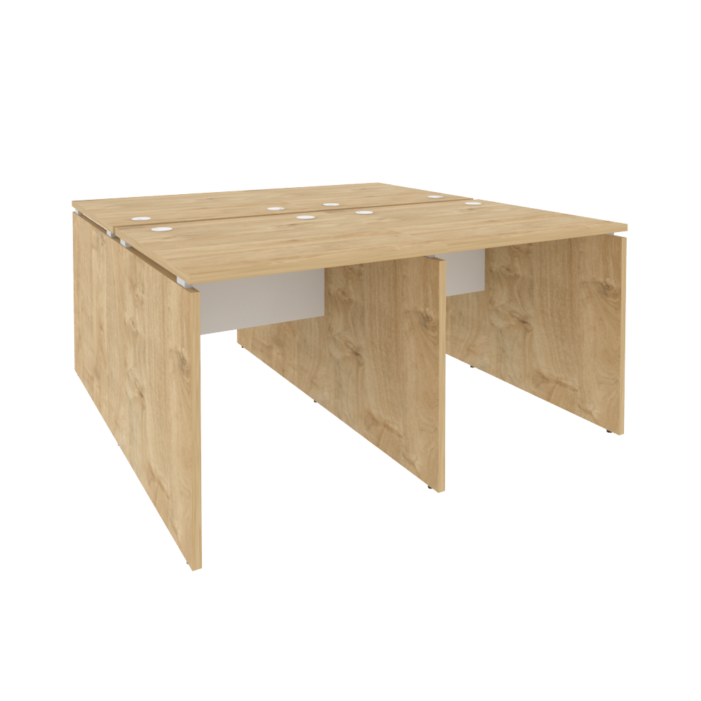 Оникс Рабочая станция O.D.RS-4.0.8 Тиквуд Светлый/Белый Бриллиант 1560*1635*750