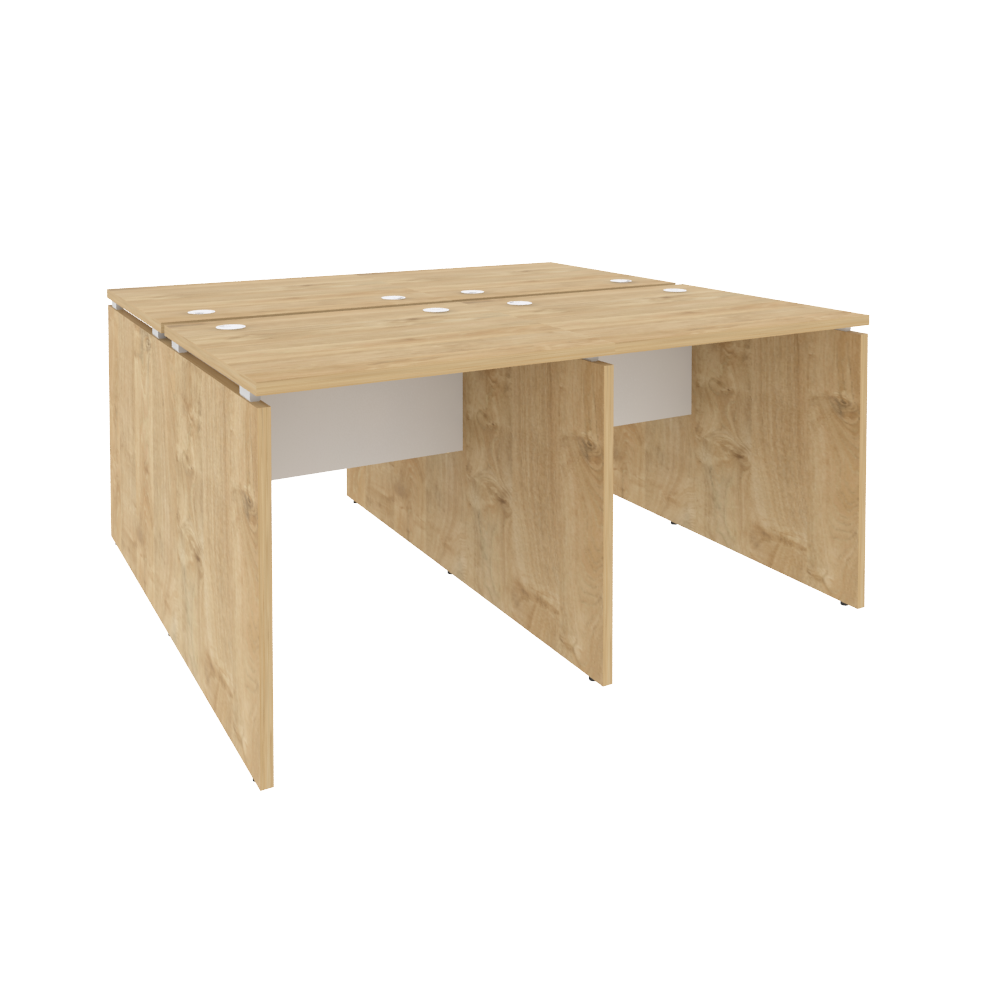 Оникс Рабочая станция O.D.RS-4.0.7 Тиквуд Светлый/Белый Бриллиант 1560*1475*750
