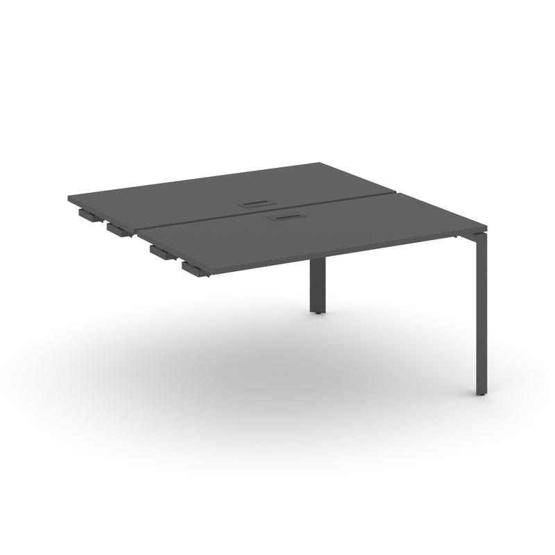 Style Project Стол-приставка к опор. элем. SN-59P.DPRS-014 Антрацит/Металл Антрацит/Черный Заглушка