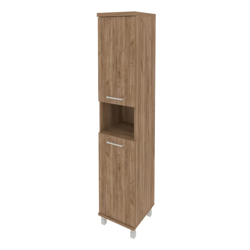 Фёст Шкаф высокий узкий правы KSU-1.5 (R) Дуб Табак 401*432*2060