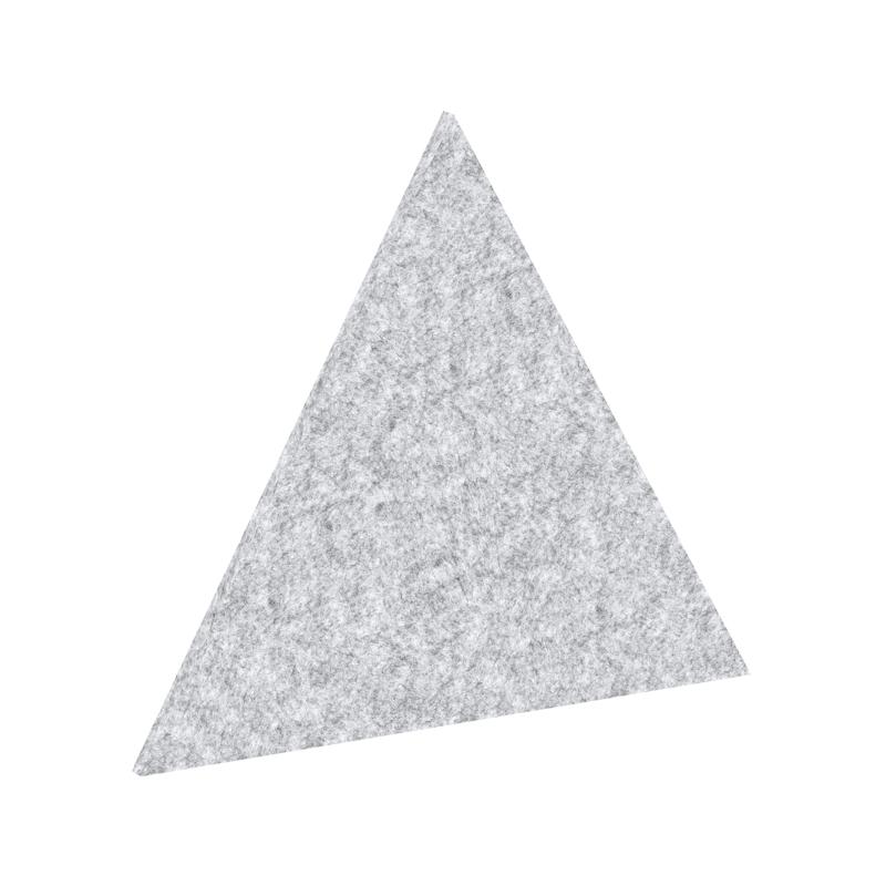 AcustiX Настенная панель треугольная VE.NP-TR-200 AK04 Серый Ледник 200*173*12 (сторона 200мм)