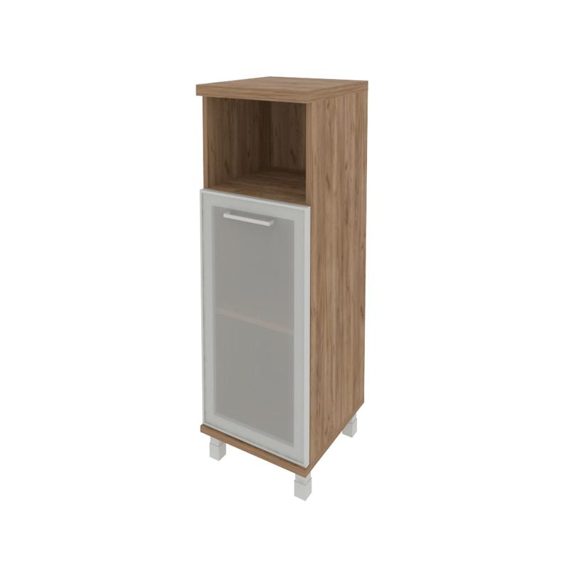 Фёст Шкаф средний узкий правый KSU-2.2 R (R) Дуб Табак 401*432*1260