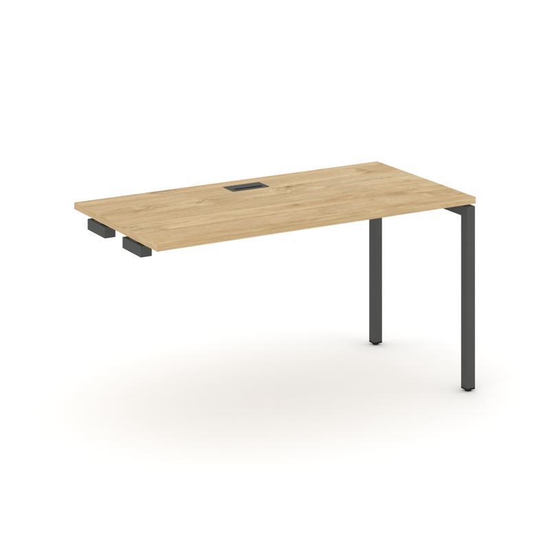 Style Project Стол-приставка к опор. элем. SN-4P.OPRS-013 Тиквуд Светлый/Металл Антрацит 1380*700*75