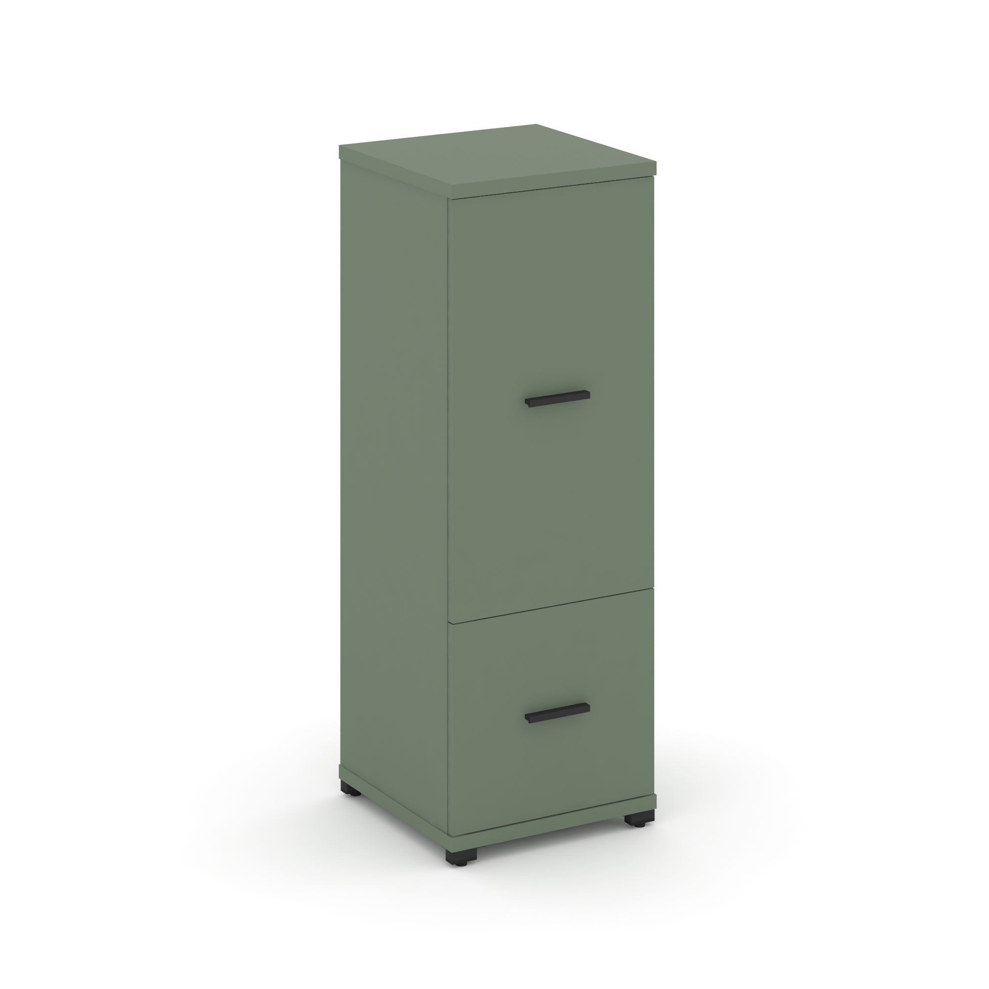 Концепт Шкаф 1 узкая секция, 3 ниши CN.STU-312 B Кобо/Металл Черный 420*420*1186