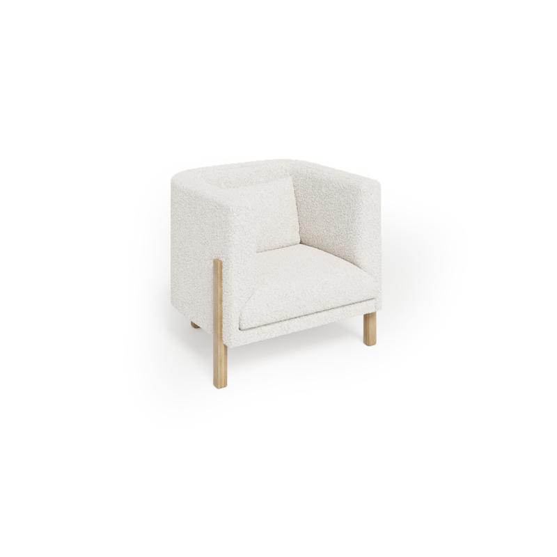 Бенто Кресло BNT-01 Merino 002/Массив Дуба 910*820*850