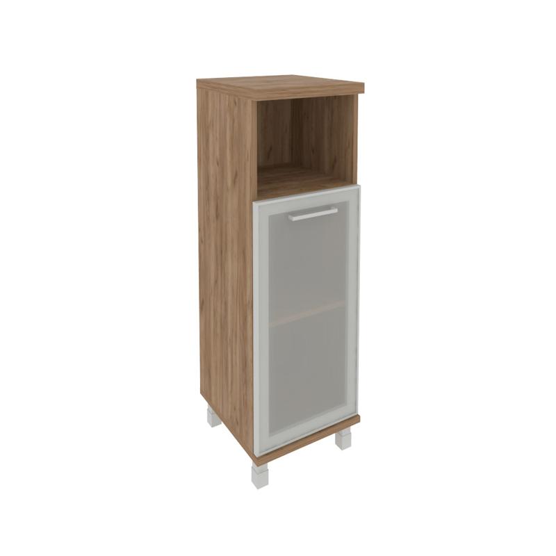 Фёст Шкаф средний узкий левый KSU-2.2 R (L) Дуб Табак 401*432*1260