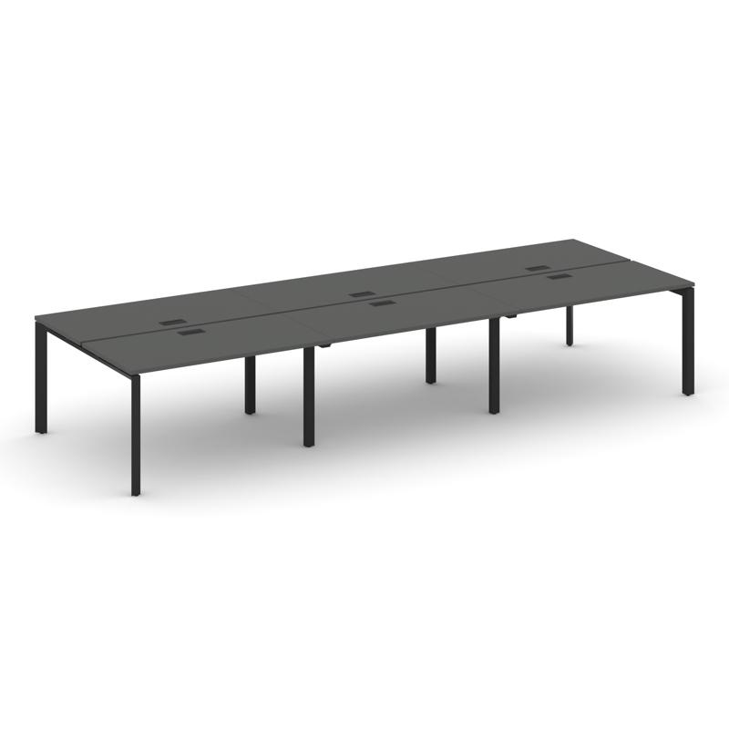 Стайл Проджект Рабочая станция двухсторонняя SN-59P.DRS-061 Антрацит/Металл Черный/Черный Заглушка 2