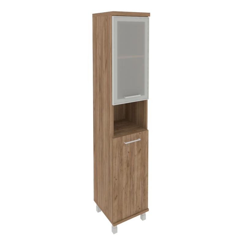 Фёст Шкаф высокий узкий левый KSU-1.4 R (L) Дуб Табак 401*432*2060