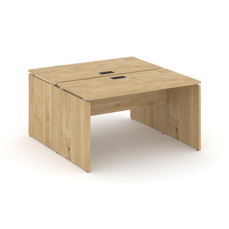 Style Project Рабочая станция 2-х сторон. SN-D.DRS-023 Тиквуд Светлый/Черная Заглушка 1380*1632*750