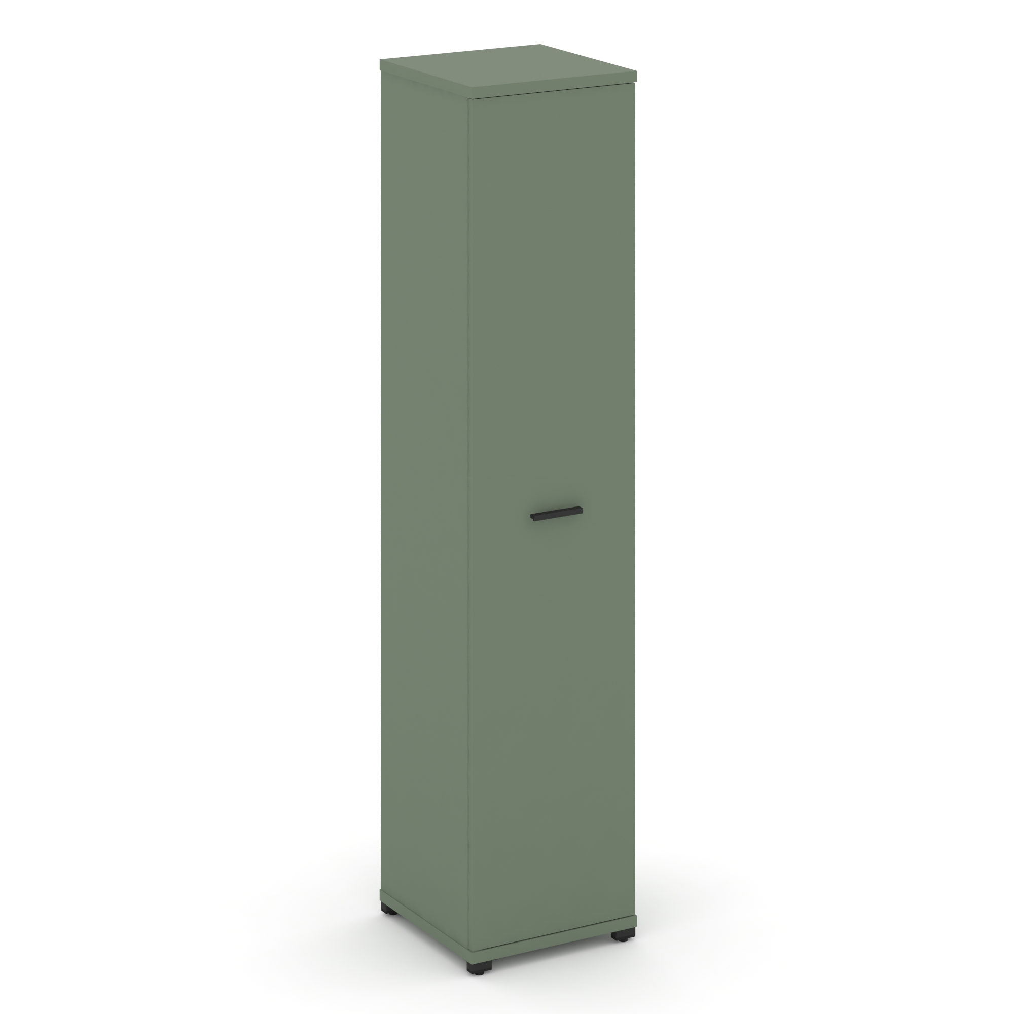 Концепт Шкаф 1 узкая секция, 5 ниш CN.STU-518 B Кобо/Металл Черный 420*420*1922