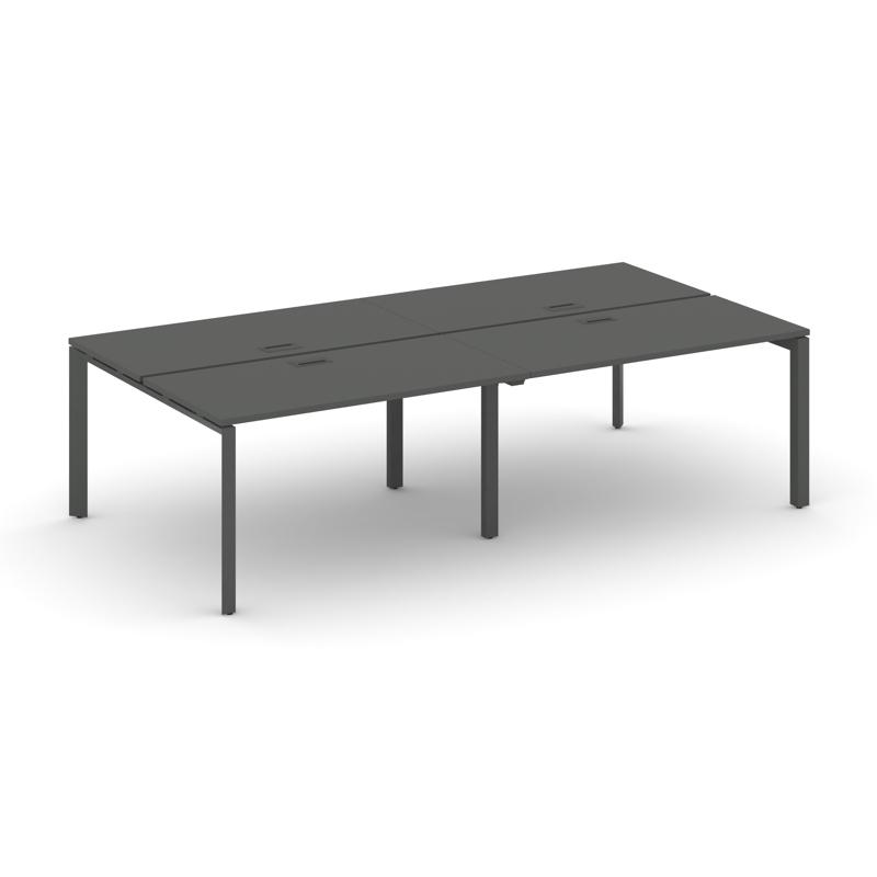 Стайл Проджект Рабочая станция двухсторонняя SN-59P.DRS-031 Антрацит/Металл Антрацит/Черный Заглушка