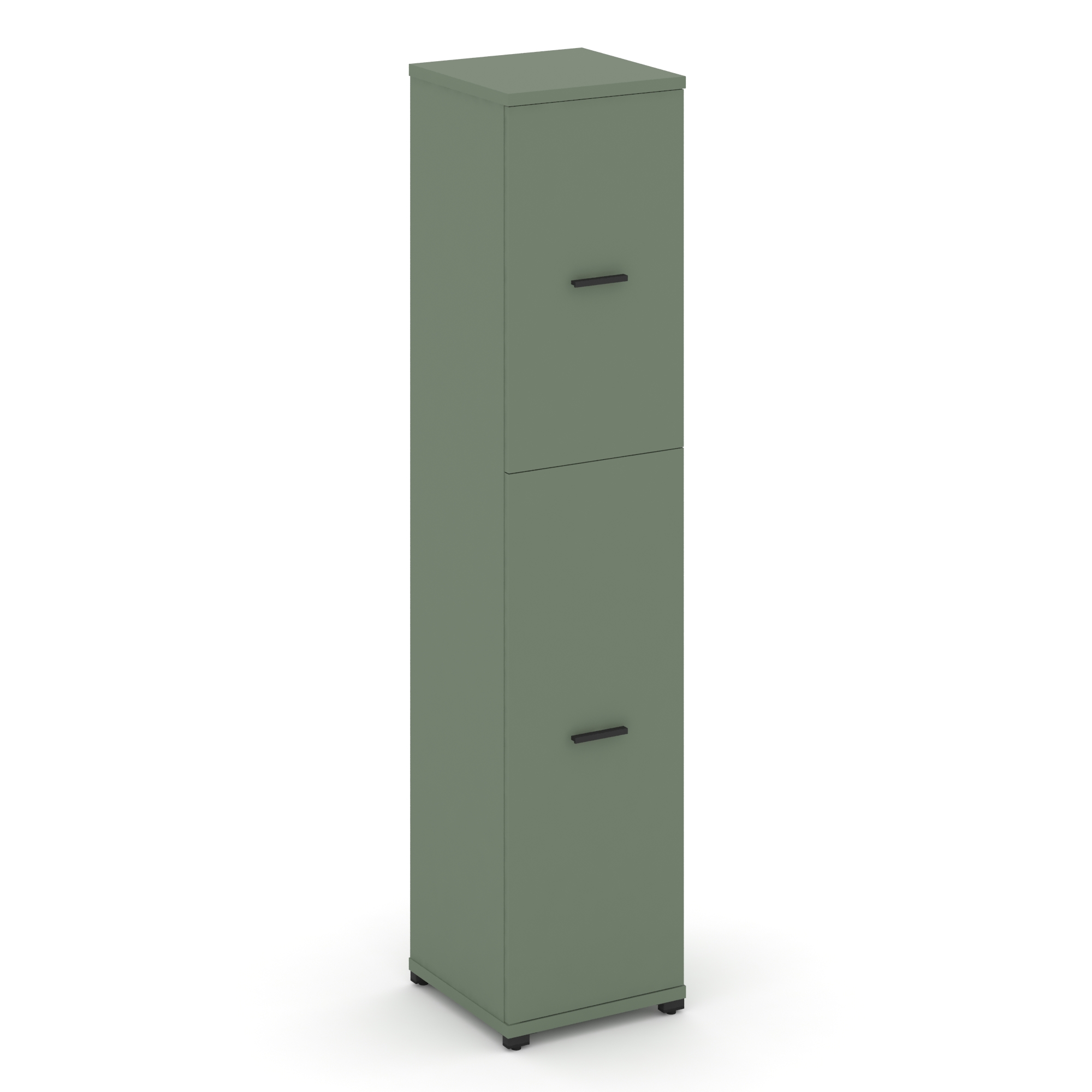 Концепт Шкаф 1 узкая секция, 5 ниш CN.STU-515 B Кобо/Металл Черный 420*420*1922