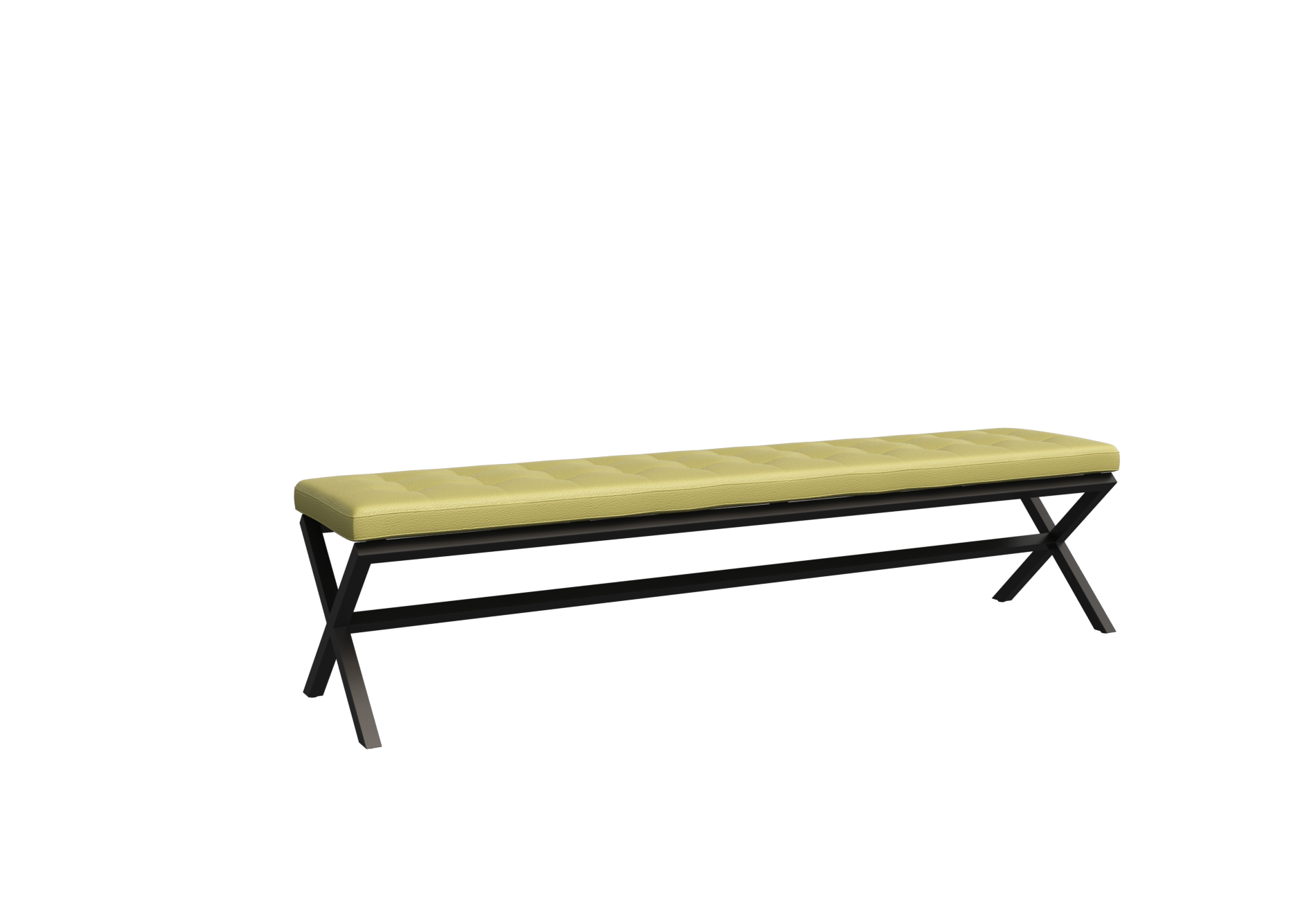 Некст Банкетка трехместная NLT.L-3 Korfu 14/Металл Антрацит 1950*380*480