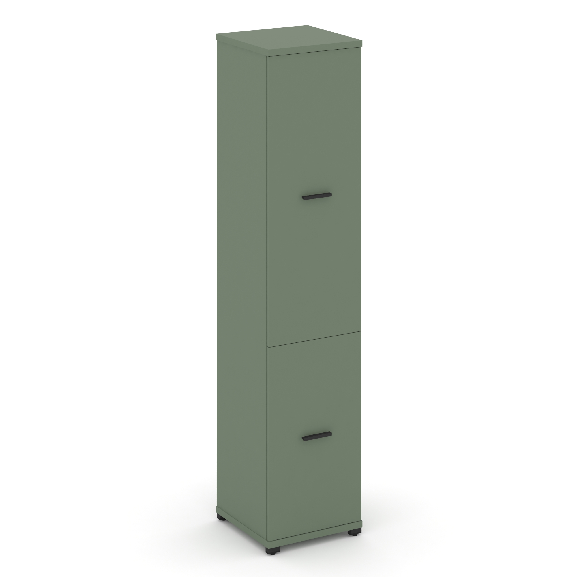 Концепт Шкаф 1 узкая секция, 5 ниш CN.STU-512 B Кобо/Металл Черный 420*420*1922