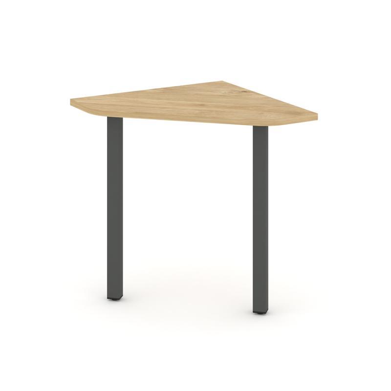 Style Project Угловой элемент стола SN-5.USP-011 Тиквуд Светлый/Металл Антрацит 700*700*750
