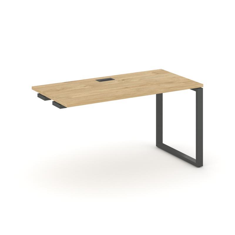 Style Project Стол-приставка к опор. элем. SN-6O.OPRS-011 Тиквуд Светлый/Металл Антрацит 980*700*750