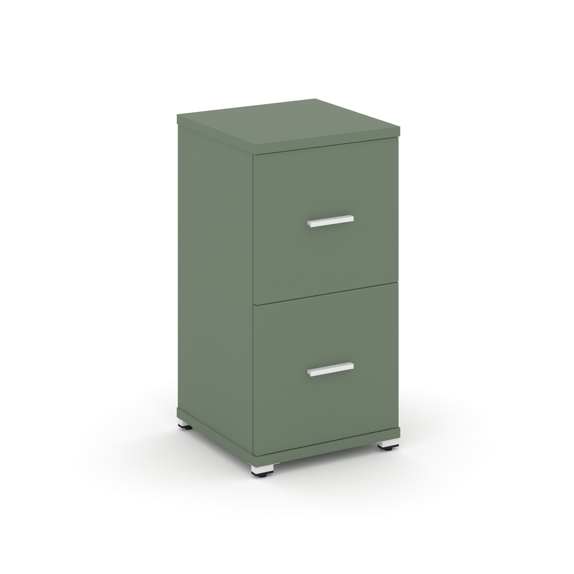 Концепт Шкаф 1 узкая секция, 2 ниши CN.STU-212 W Кобо/Металл Белый 420*420*818