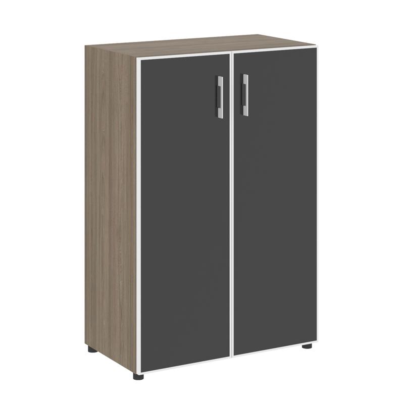 Ялта Шкаф LT.ST-2.4 R black Вяз Благородный/Стекло Black 800*450*1195