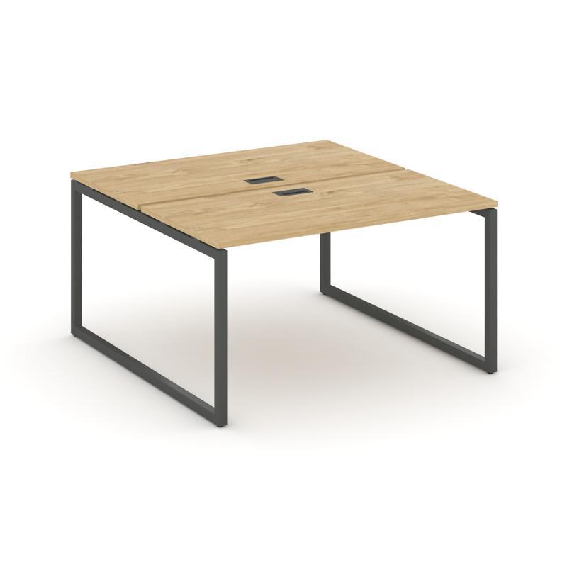 Style Project Рабочая станция 2-х сторон. SN-4O.DRS-011 Тиквуд Светлый/Металл Антрацит 980*1432*750