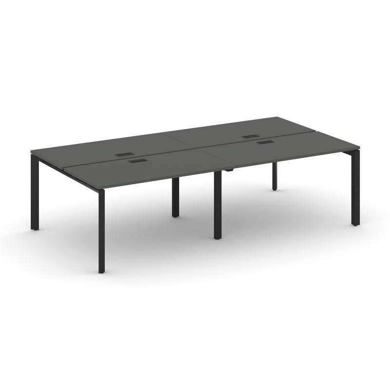 Стайл Проджект Рабочая станция двухсторонняя SN-59P.DRS-031 Антрацит/Металл Черный/Черный Заглушка 1