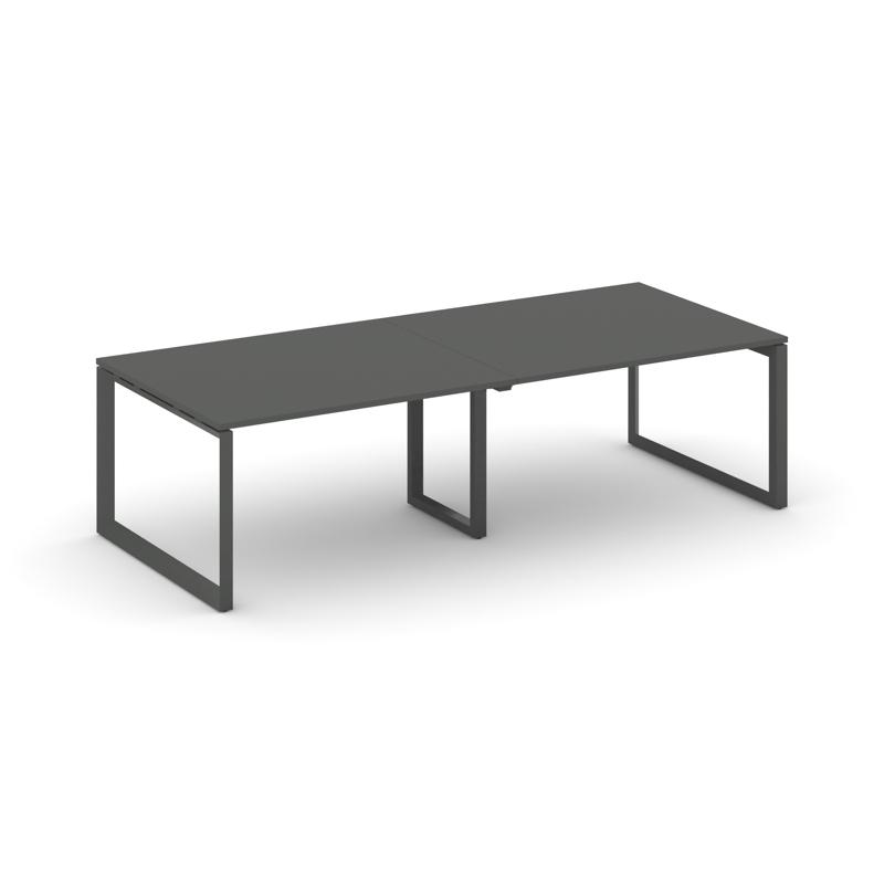 Style Project Стол переговорный SN-59O.SPRG-043.3 Антрацит/Металл Антрацит 2760*1180*750