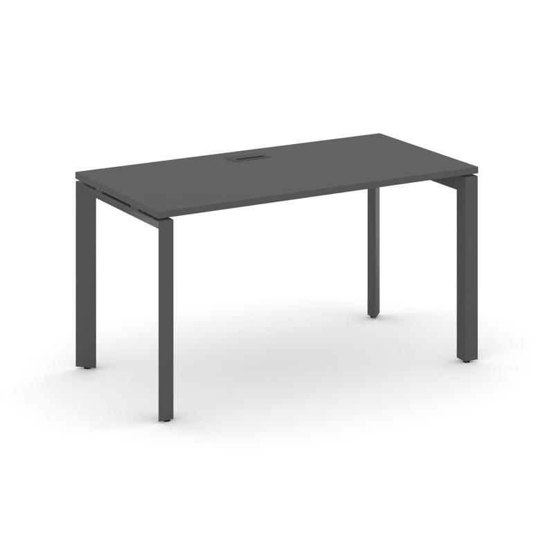 Style Project Стол письменный SN-59P.SP-005 Антрацит/Металл Антрацит/Черный Заглушка 1780*600*750