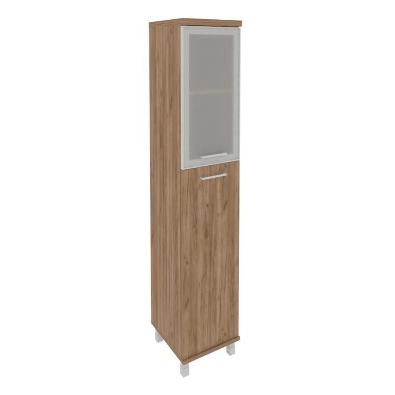 Фёст Шкаф высокий узкий левый KSU-1.7 R (L) Дуб Табак 401*432*2060