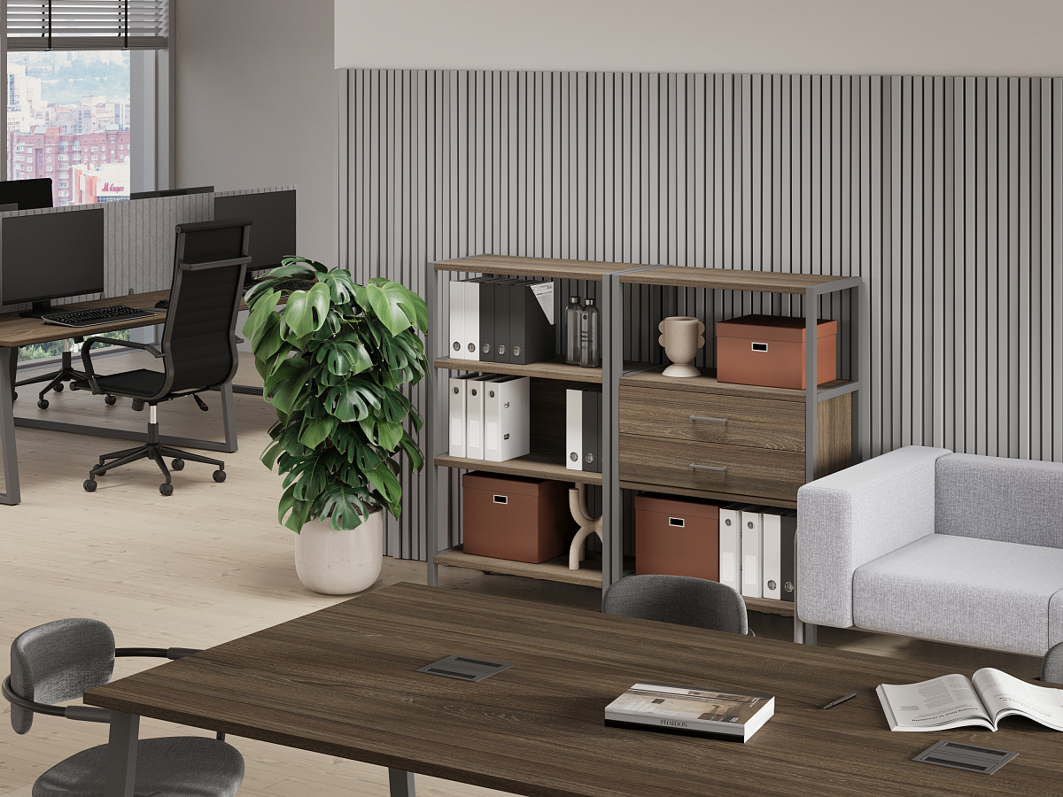 Офисная мебель Loft в декоре Вяз Благородный — интерьер 6