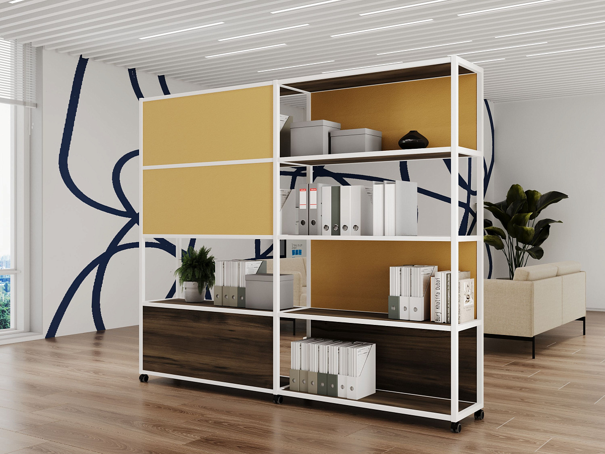 Мобильная стеллажная система Loft — интерьер 10