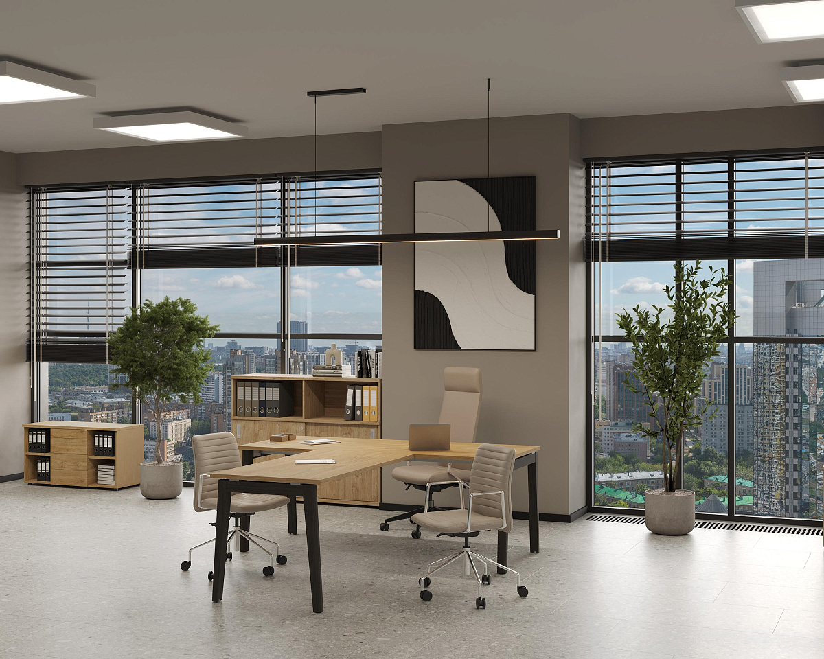 Кабинет руководителя «ONIX WOOD DIRECT» — интерьер 11