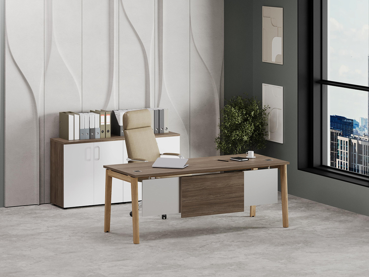 Кабинет руководителя «ONIX WOOD DIRECT» — интерьер 13
